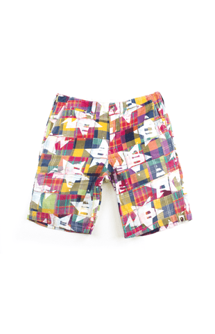 Short Bape Patch Work Bapesta