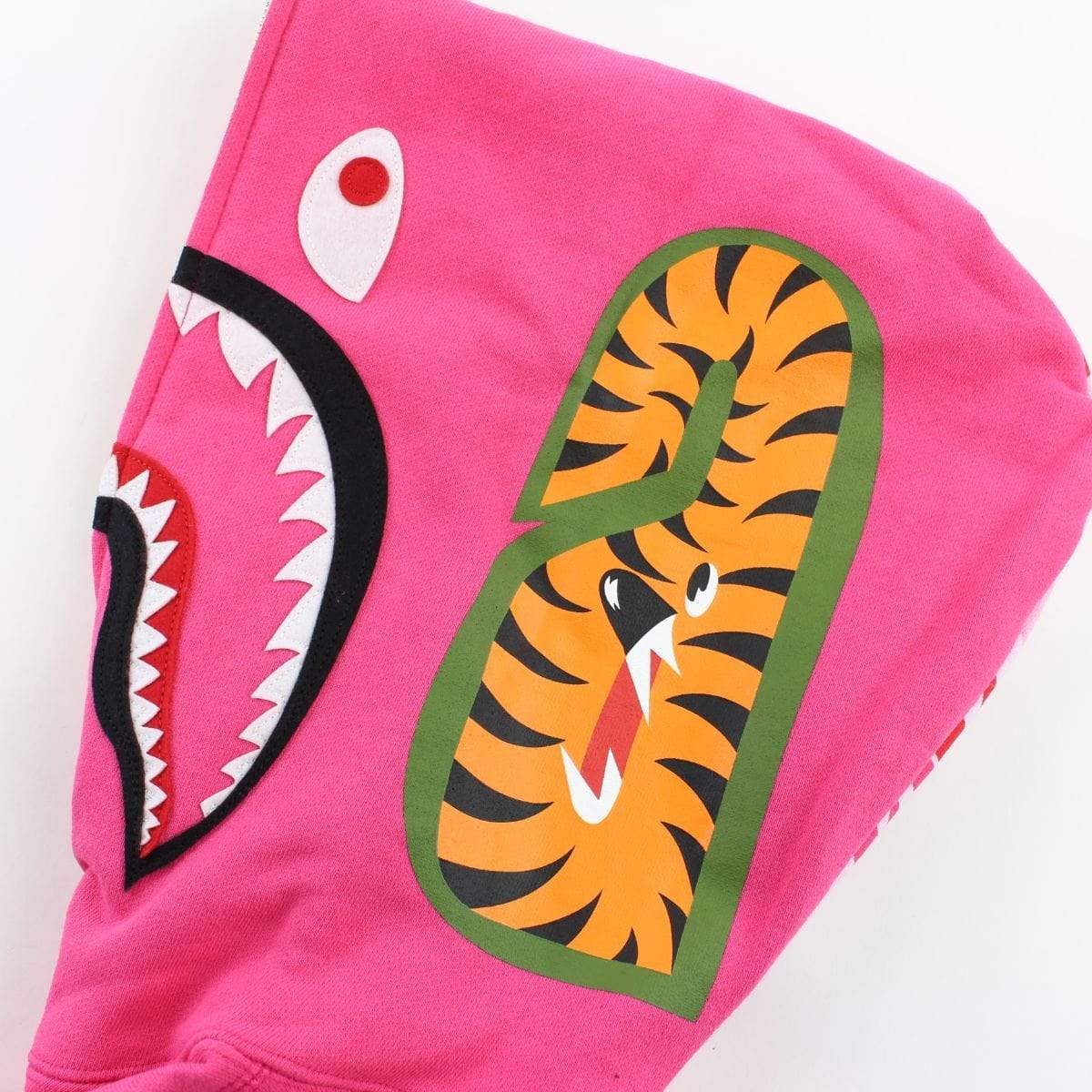 Bape Pink Camo Baby Milo Shark Full Zip Hoodie - SaruGeneral