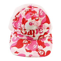 Bape Pink Camo Baby Milo Trucker Hat