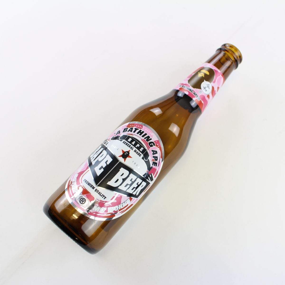 Bape Pink Camo Beer Bottle - SaruGeneral