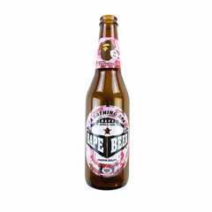 Bouteille de bière Bape rose camouflage