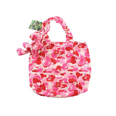 Sac en peluche Bape rose camouflage ours