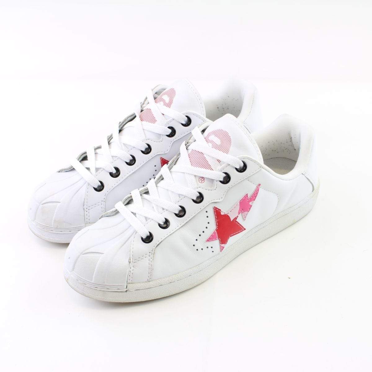 Bape Pink Camo Skullstas White - SaruGeneral