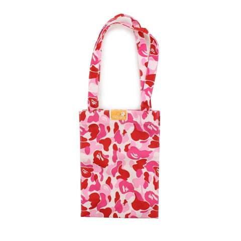 Sac fourre-tout Bape Relax rose camouflage 1/100