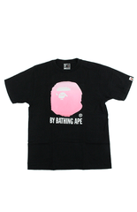 T-shirt Bape rose dégradé Big Ape noir