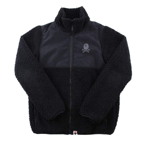 Sweat polaire Bape Pirate Store Crossbones noir