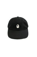 Bape Point Head Logo Cap Black