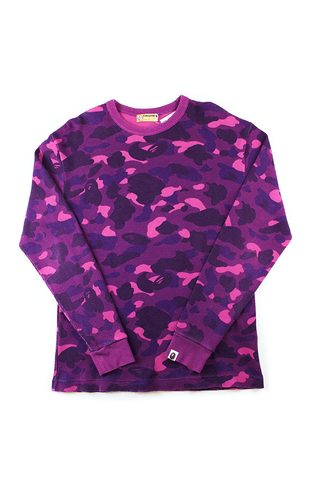 Bape Purple Camo LS