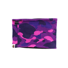 Cache-cou camouflage violet Bape