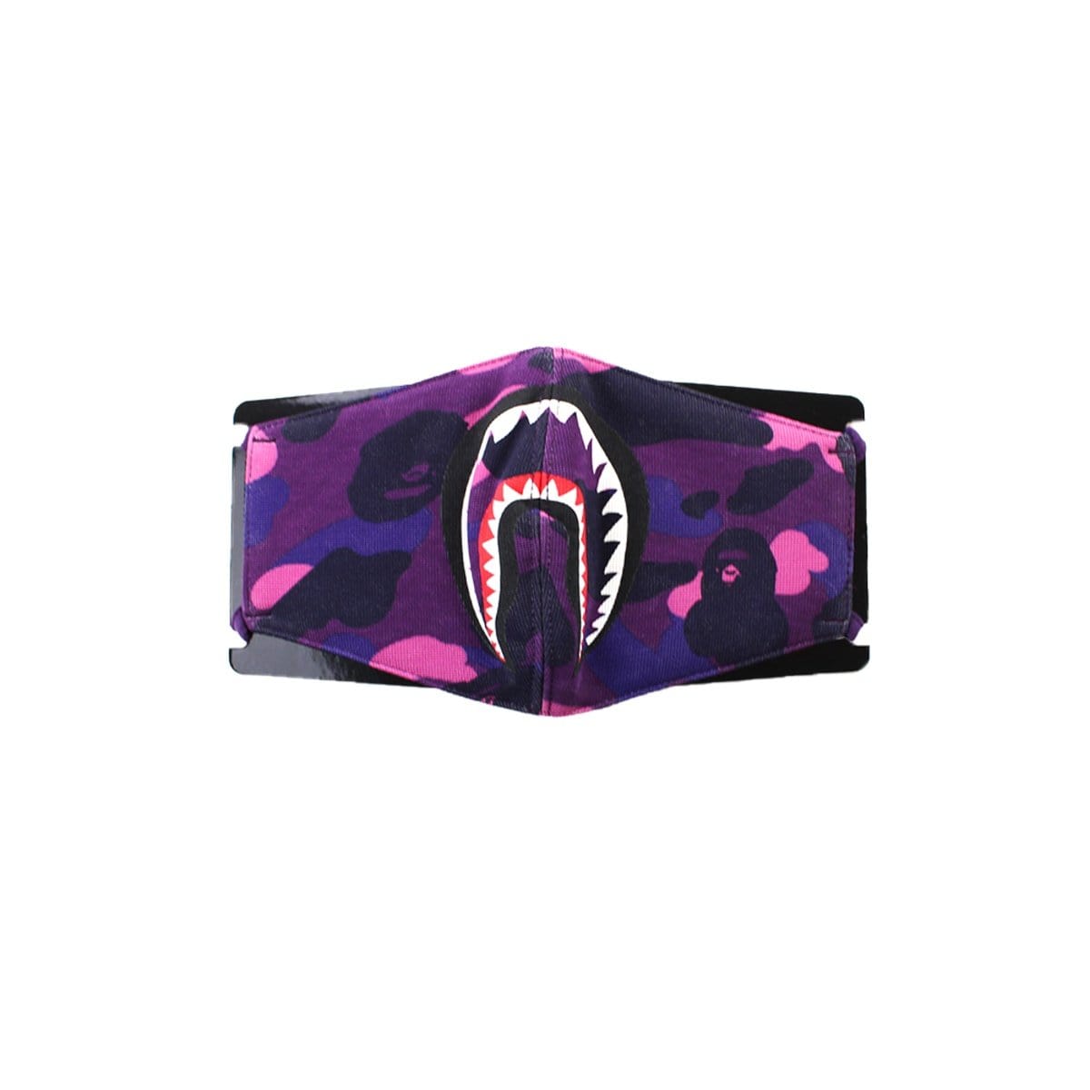 Bape Purple Camo Shark Face Mask - SaruGeneral