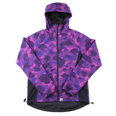 Veste de survêtement camouflage violette Bape
