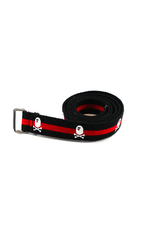 Bape Red & Black Crossbones Belt