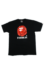 T-shirt Bape Red Camo Big Ape noir
