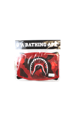 Masque facial Bape Red Camo Shark Face
