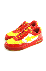 Bape Roadsta x DC Flash Rouge Jaune