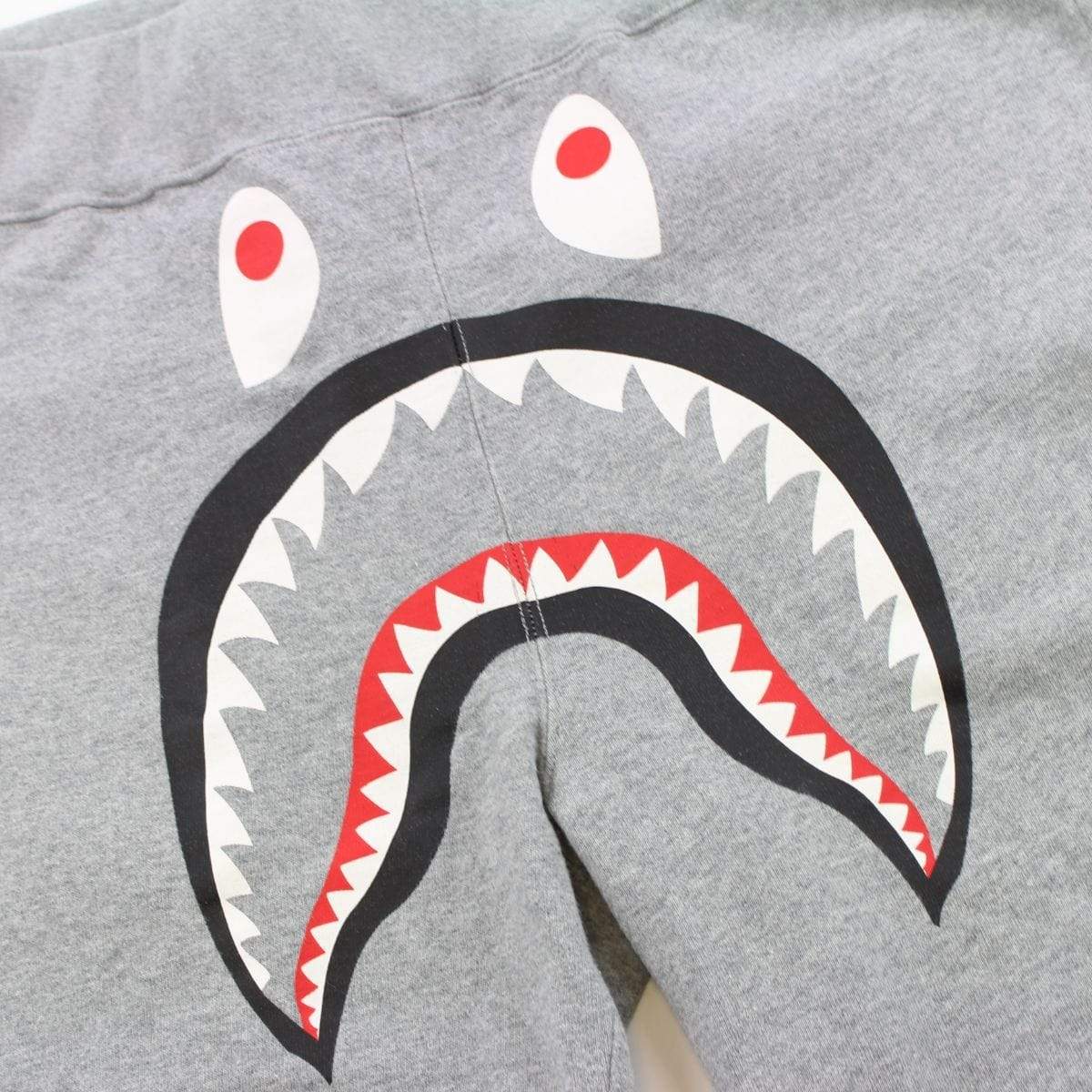 Bape Shark Face Joggers Grey - SaruGeneral