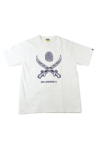 T-shirt Bape Swords Ape blanc