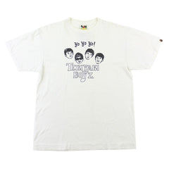 T-shirt Bape Teriyaki pour garçon, blanc