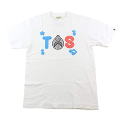 Bape Teriyaki Source Shark Figure Tee White