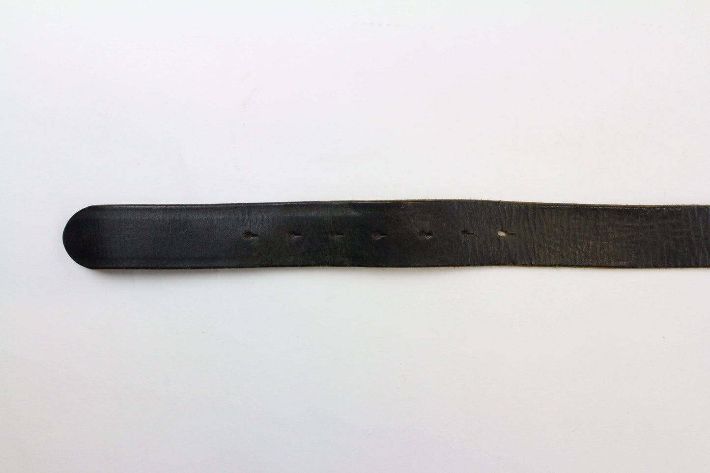 Bape Text Buckle Brown Leather Belt - SaruGeneral