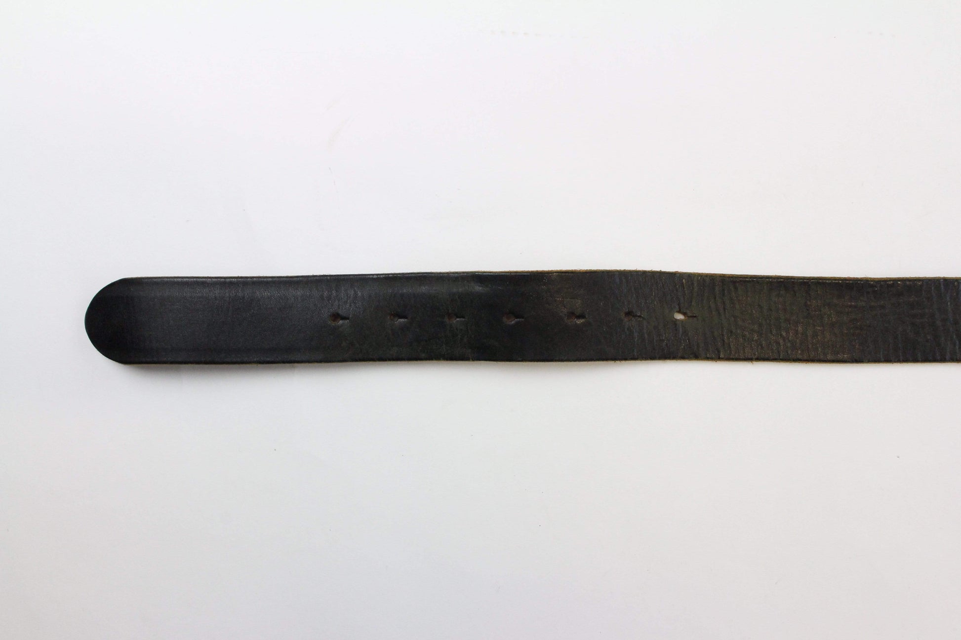Bape Text Buckle Brown Leather Belt - SaruGeneral