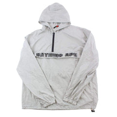 Anorak Bape Text Argent