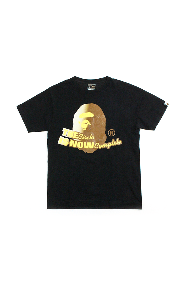 Bape The Circle is now Complete Tee Black - SaruGeneral