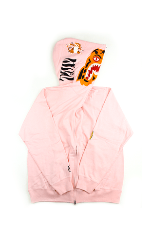 Sweat à capuche Bape Tiger rose
