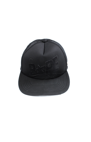 Casquette de camionneur Bapesta Tonal noire
