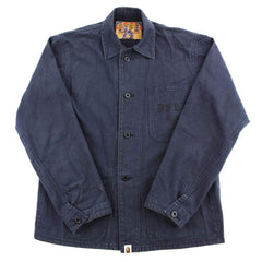 Veste de travail Bape bleu marine