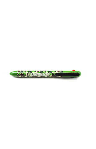 Stylo multicolore Bape ABC vert