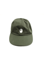 Bape point Head Logo cap Olive