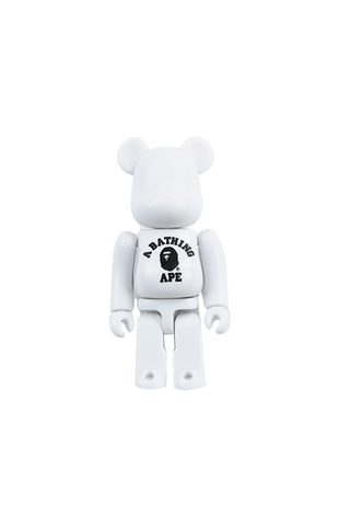 Figurine Bape x Bearbrick College Logo 100 %