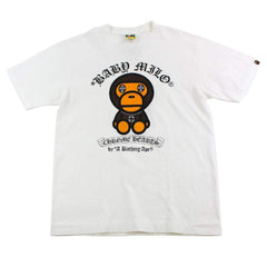 T-shirt Baby Milo blanc Bape x Chrome Hearts