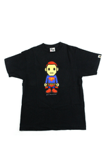 Bape x DC Comics Superman Figure Tee Black