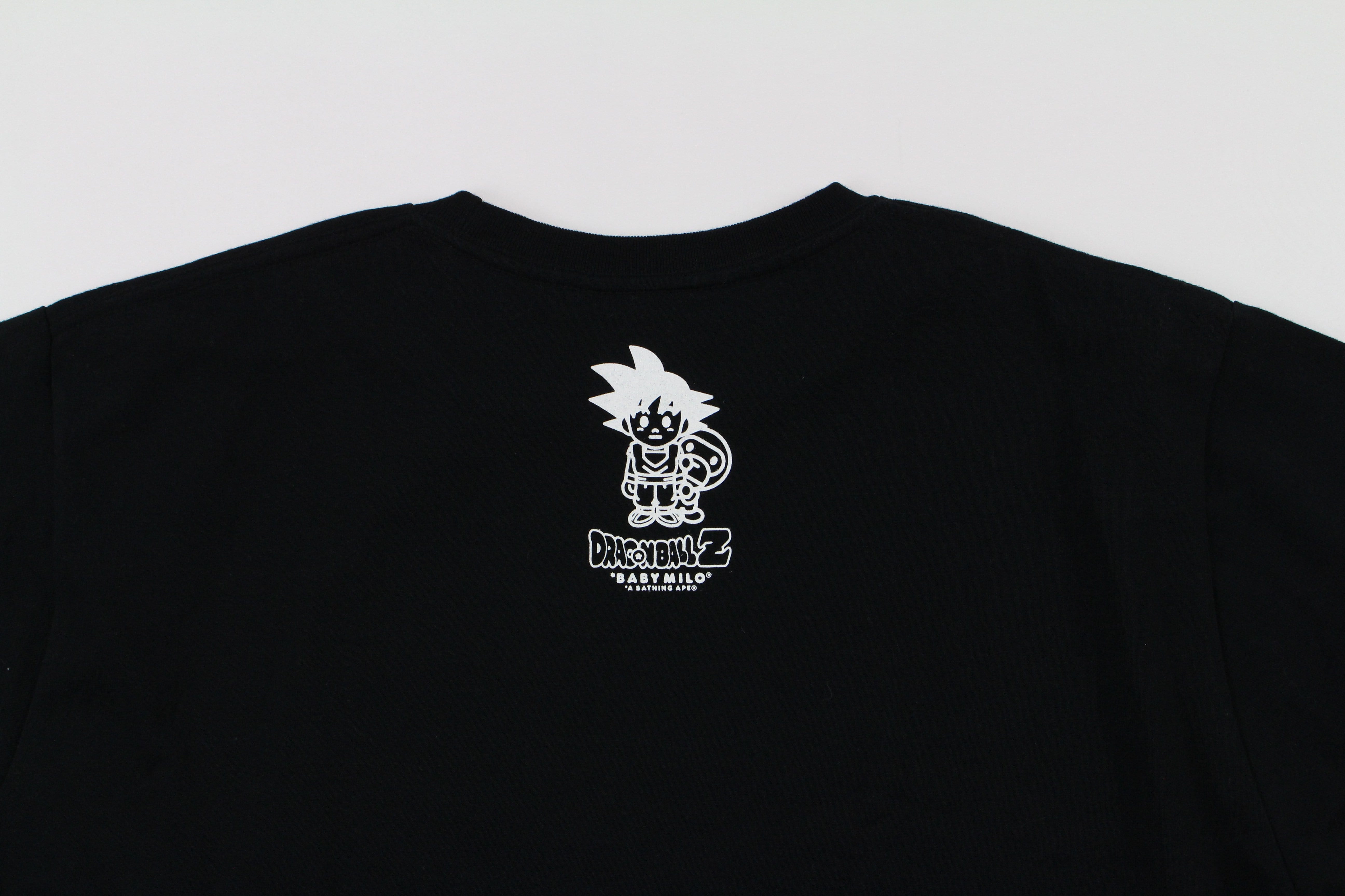 Bape x Dragon Ball Z Super Saiyan Goku Milo Tee Black – SARUGENERAL