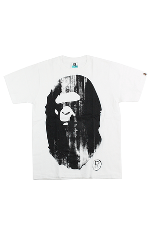 T-shirt d'exposition Bape x Kanye West NW20 blanc