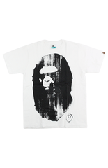 Bape x Kanye West NW20 Exhibition Tee White