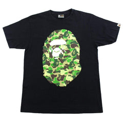 T-shirt Big Ape Bape x Kaws ABC Green Camo noir