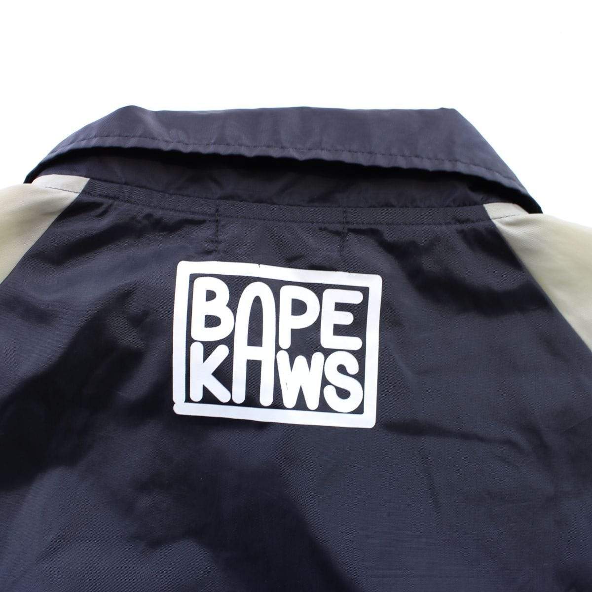 Bape x Kaws Baby Milo Figure Coach Jacket - SaruGeneral