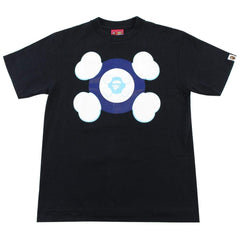 Bape x Kaws Crossbones Logo Tee Black