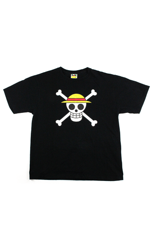 Bape x One Piece Cross Bones Noir