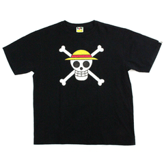 T-shirt Bape x One Piece Crossbones noir