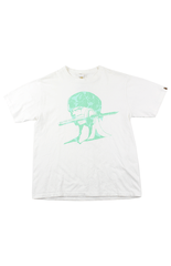 Bape x One Piece Green Camo Zoro Tee White