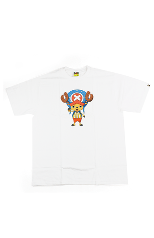 T-shirt Bape x One Piece Tony Chopper blanc