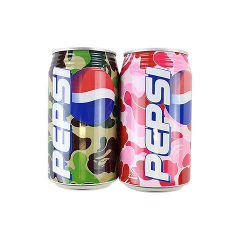 Canettes Bape x Pepsi Camo