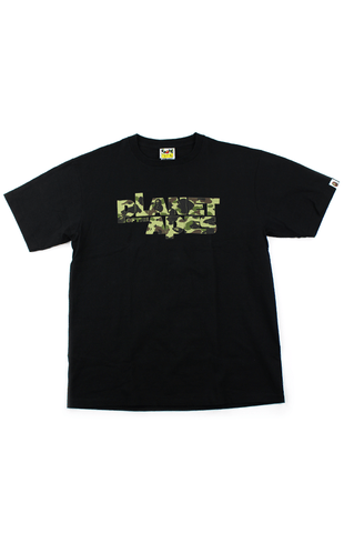 T-shirt camouflage vert Bape x Planet of The Apes 1st, noir