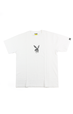 T-shirt Bape x Playboy blanc