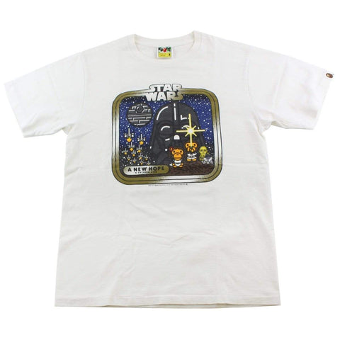 T-shirt Bape x Star Wars Un nouvel espoir blanc