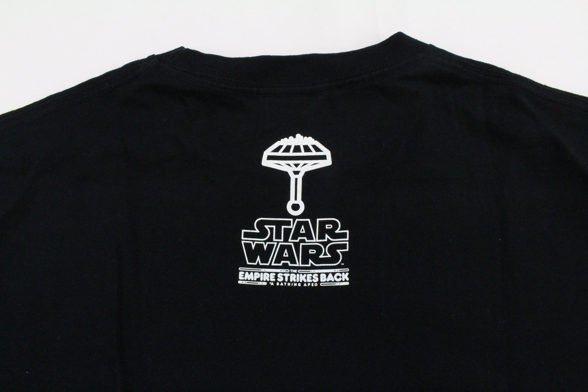 Bape x Star Wars R2D2 C3PO Tee Black - SaruGeneral